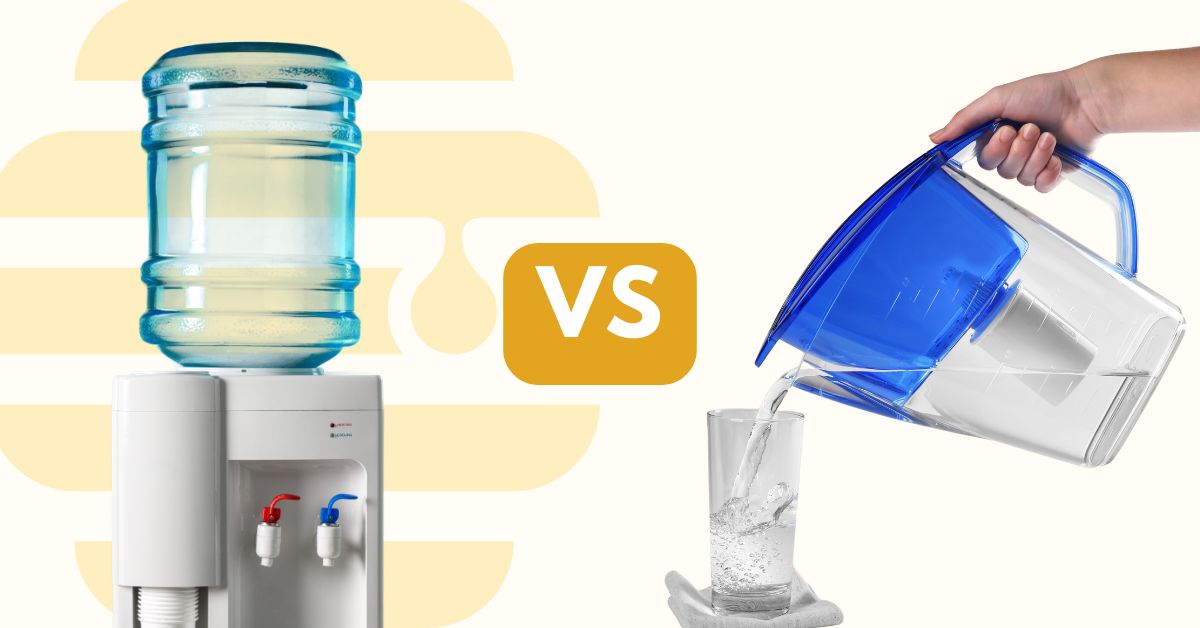 Water Dispenser vs Filter Pitcher