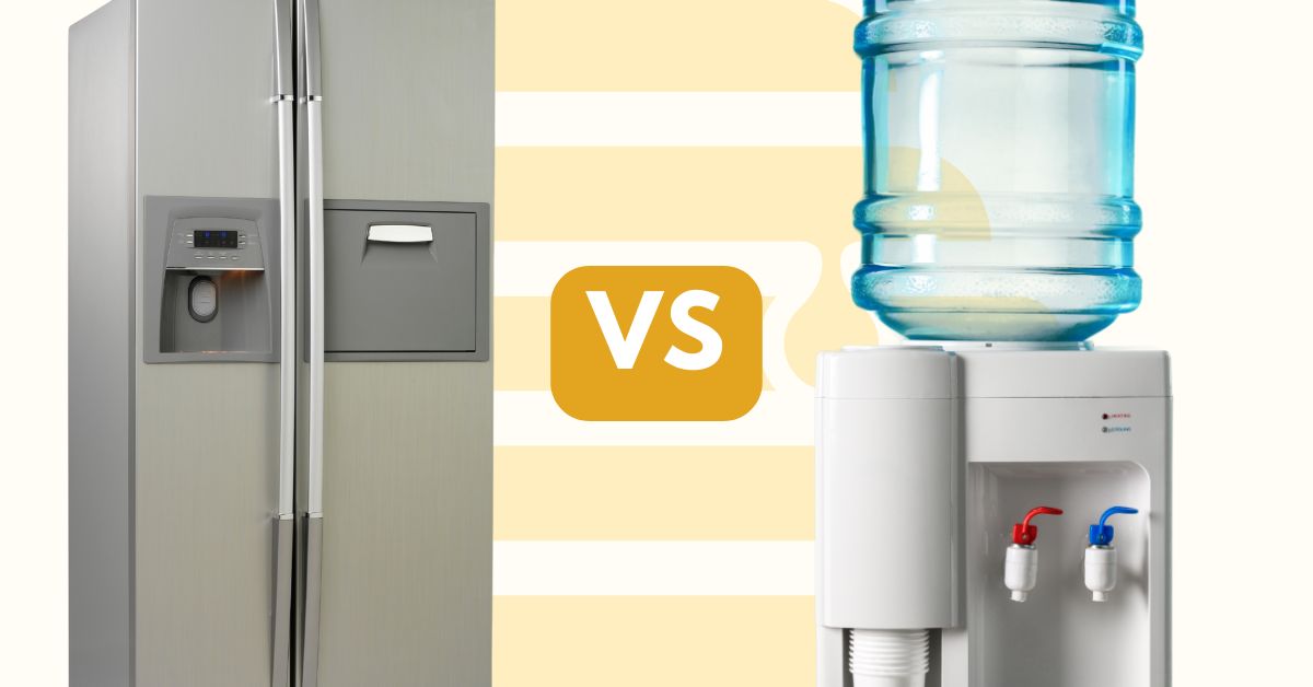 Water Dispenser vs Refrigerator Water